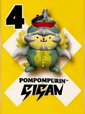 McDonald’s happy meal Pompompurin Sanrio "Gigan" #4 hello kitty Godzilla series